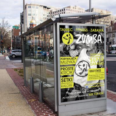 Plakat Zumba Fit&Fitness