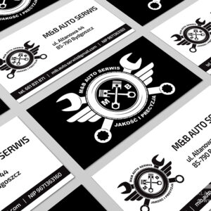 Wizytówki M&B Auto Serwis