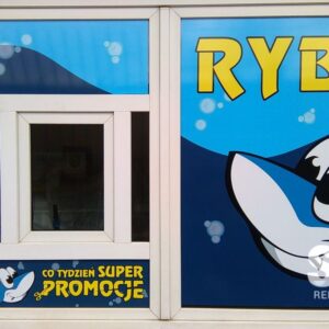 Oznakowanie sklepu rybnego