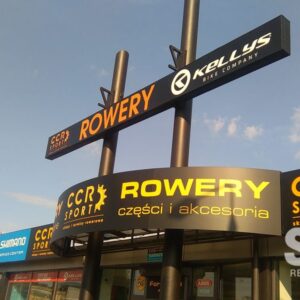 Kaseton nad sklepem CCR