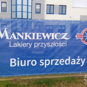 Baner siatka mesh - Mankiewicz